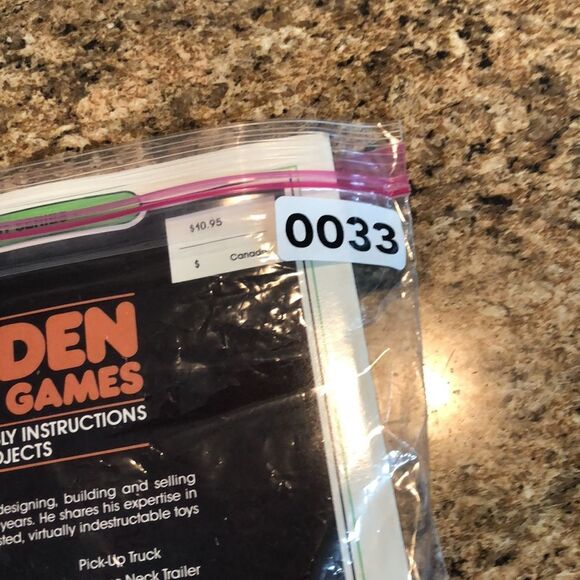 Wooden Toys and Games Patterns Assembly Instructions 30 Projects Chilton - Picture 10 of 10